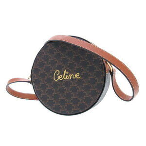 Celine Triomphe Round Shoulder Bag